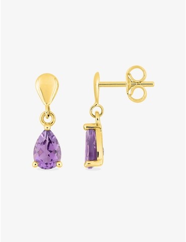 Boucles d'oreilles or jaune...