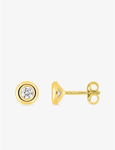 Boucles d'oreilles or jaune...