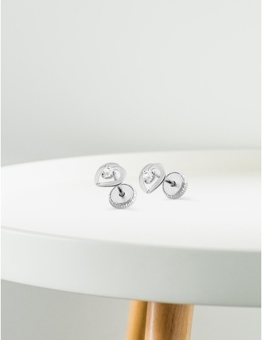 Boucles d'oreilles cœur or...