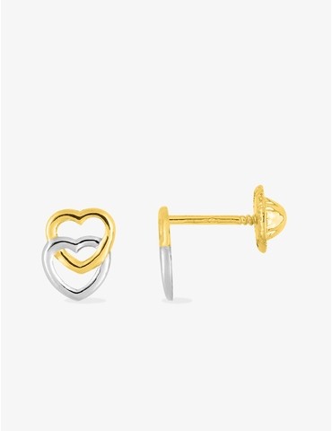 Boucles d'oreilles cœurs...