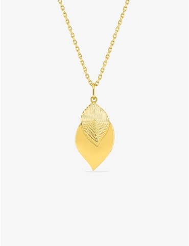 Collier plaqué or et...