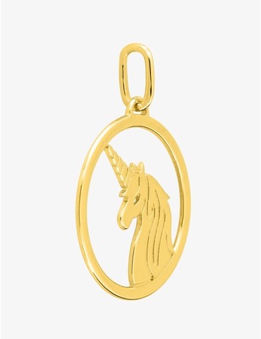 Pendentif anneau tête de...