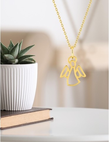 Pendentif ange ajouré en...