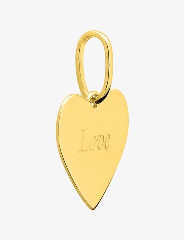 Pendentif cœur plaqué or...