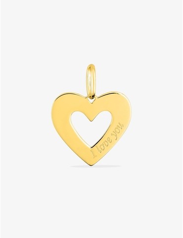 Pendentif cœur ajouré en...
