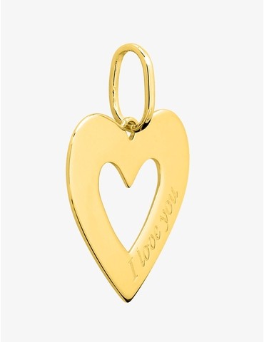 Pendentif cœur ajouré en...