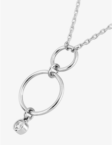 Collier fantaisie argent...