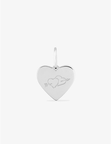 Pendentif cœur argent...