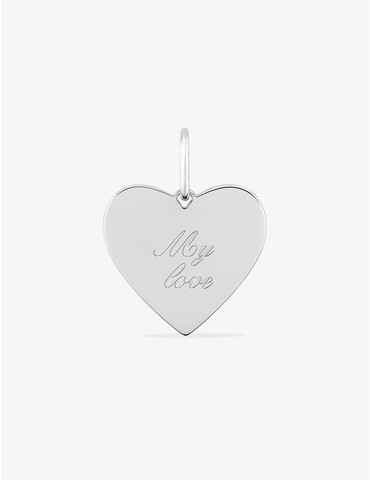Pendentif cœur argent...
