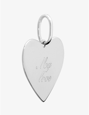 Pendentif cœur argent...