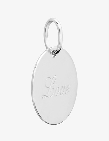 Pendentif jeton argent...