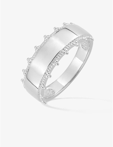 Bague fantaisie argent...