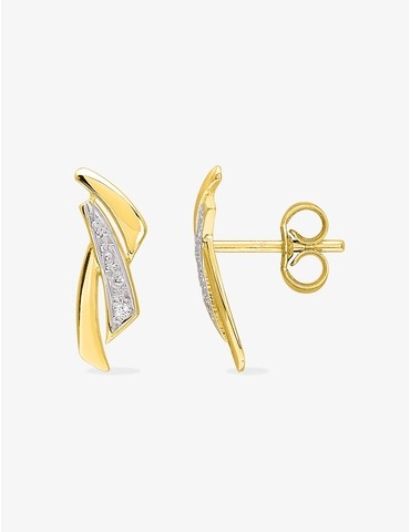 Boucles d'oreilles clous or...