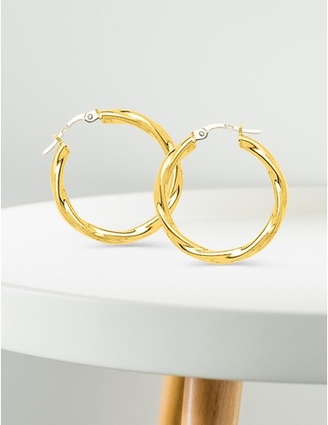 Boucles d'oreilles créoles...