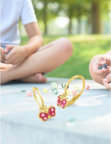 Boucles d'oreilles papillon...