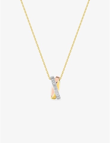 Collier fantaisie 3 ors 750...