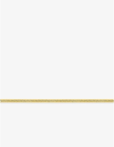 Chaine serpentine or jaune...