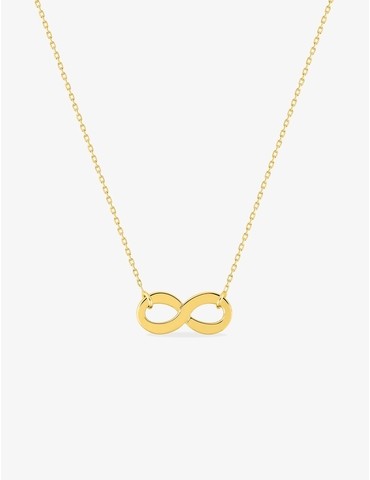 Collier infini or jaune 750 ‰