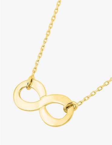 Collier infini or jaune 750 ‰