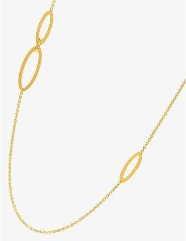 Collier sautoir or jaune 750 ‰