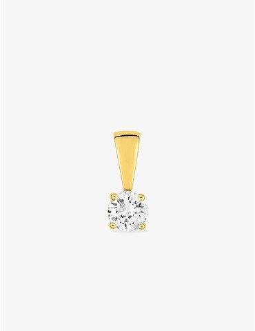 Pendentif or jaune 750 ‰ et...