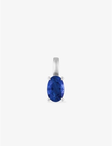 Pendentif or blanc 750 ‰...