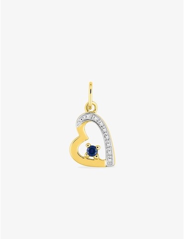 Pendentif cœur or jaune 750...