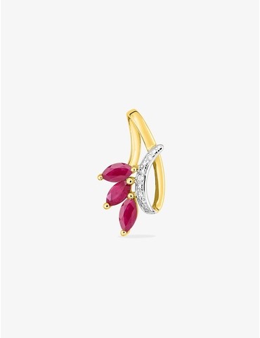 Pendentif or jaune 750 ‰...