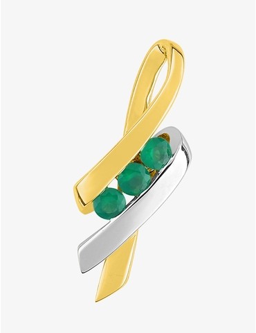 Pendentif or jaune 750 ‰...