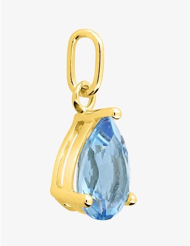 Pendentif or jaune 750 ‰ et...