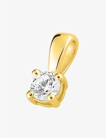 Pendentif or jaune 750 ‰ et...