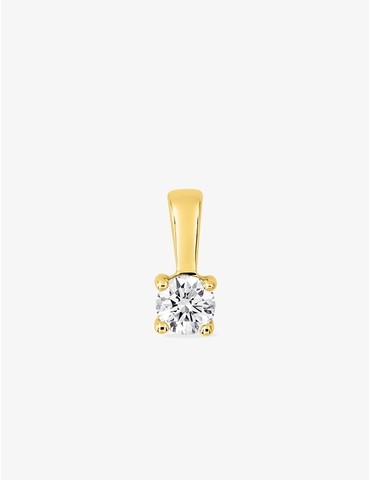 Pendentif or jaune 750 ‰ et...