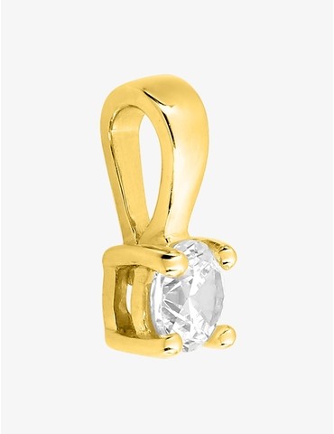 Pendentif or jaune 750 ‰ et...