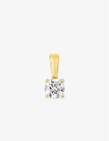 Pendentif or jaune 750 ‰ et...
