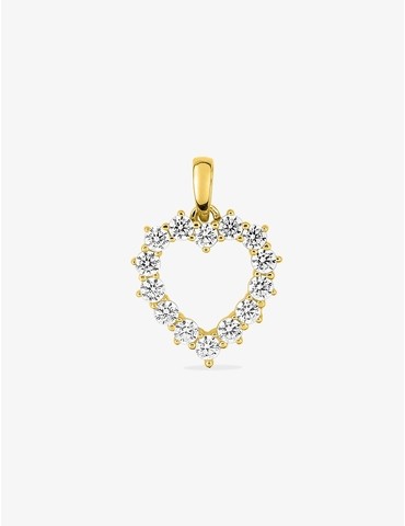 Pendentif cœur or jaune 750...