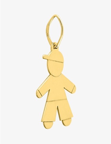Pendentif garçon or jaune...