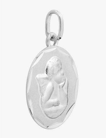 Pendentif médaille ange or...