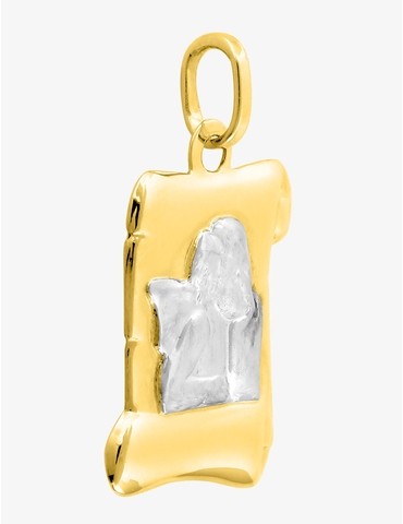 Pendentif parchemin ange...