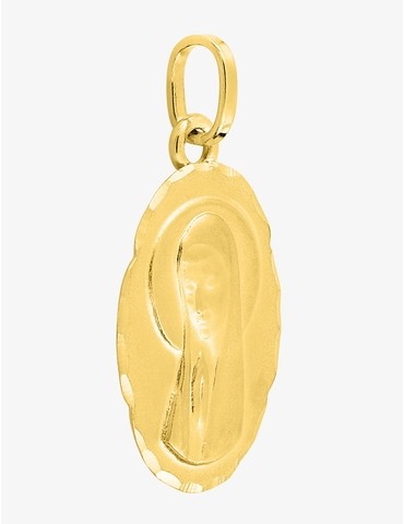 Pendentif médaille vierge...