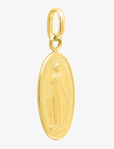 Pendentif médaille vierge...