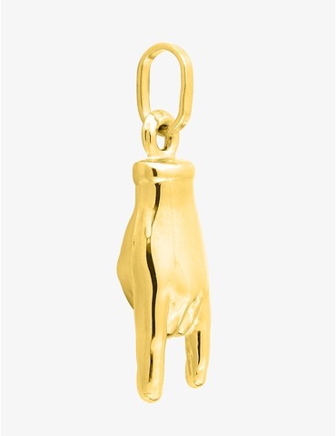 Pendentif main signe rock...