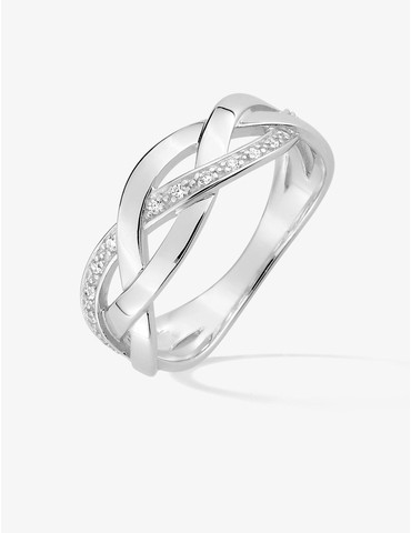 Bague 3 vagues entrelacées...