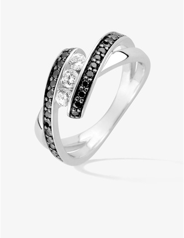 Bague trilogie argent...