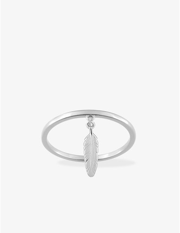 Bague argent rhodié 925 ‰...
