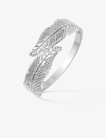 Bague argent rhodié 925 ‰...
