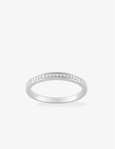 Bague argent rhodié 925 ‰...