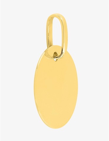 Pendentif jeton or jaune 750 ‰