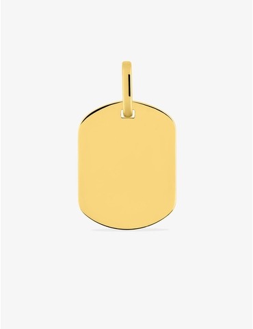 Pendentif plaque GI or...