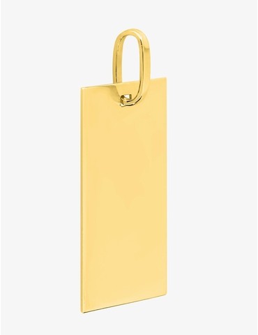 Pendentif plaque rectangle...