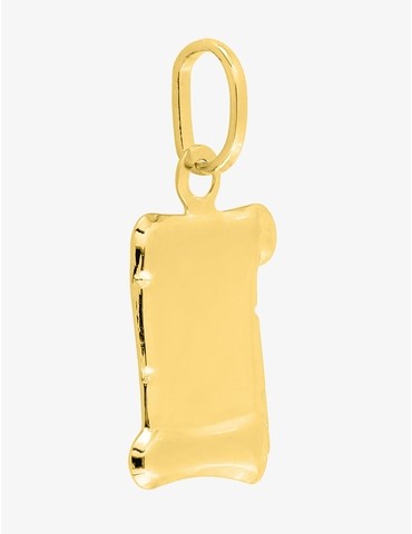 Pendentif parchemin or...